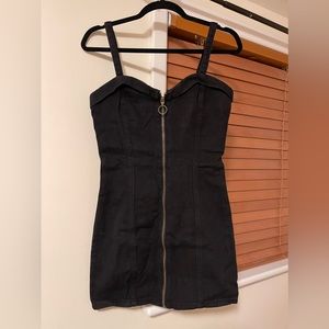 Black Denim Dress | f21